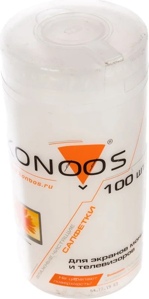 Салфетки для ухода за техникой Konoos KBF-100 (100шт)