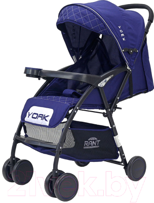 Детская прогулочная коляска Rant York / RA153 (синий)