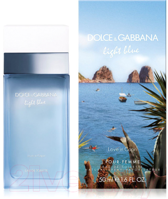 Туалетная вода Dolce&Gabbana Light Blue Love In Capri (50мл)