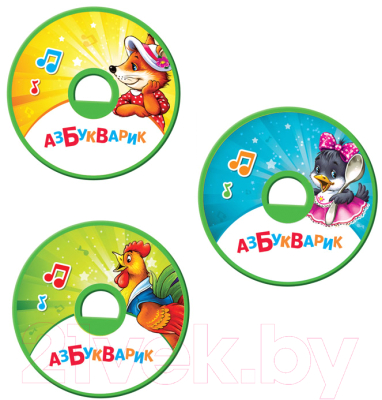 Развивающая игрушка Азбукварик CD-Плеер. Песенки-Потешки / AZ-2020