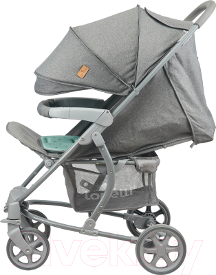 Детская прогулочная коляска Lorelli S300 Grey Green Triangles / 10020841961