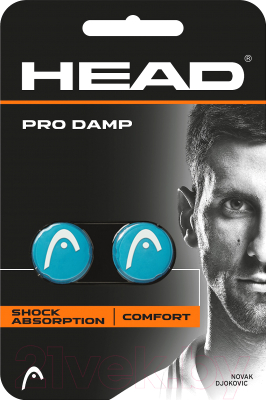 Виброгаситель для теннисной ракетки Head Pro Damp /  285515 (голубой)