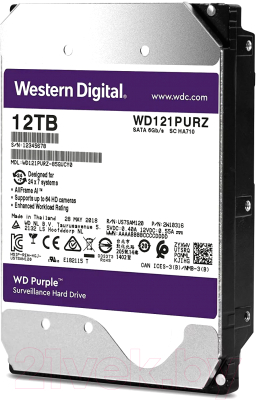 

Жесткий диск Western Digital, Purple (WD121PURZ)