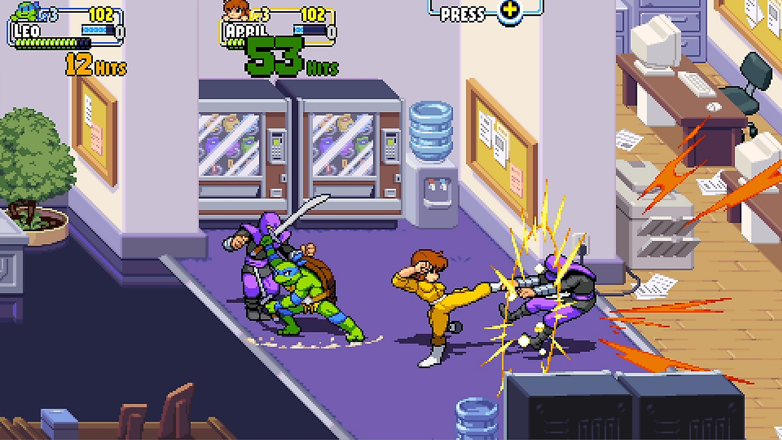 Игра для игровой консоли PlayStation 5 Teenage Mutant Ninja Turtles: Shredder's Revenge (EU pack, ENversion) — фото 4