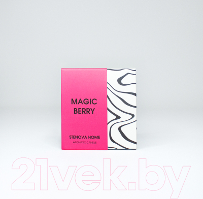 Свеча Stenova Home Magic Berry ароматическая / 812103