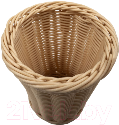 Корзина для хранения Handy Home Полиротанг 135x135x160 / Zong-14 (бежевый)
