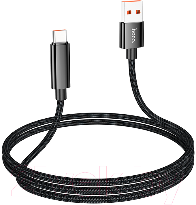 Кабель Hoco U125 Type-C (1.2м, черный)