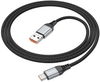 Кабель Hoco U128 2в1 USB/Type-C to Type-C (черный) - 