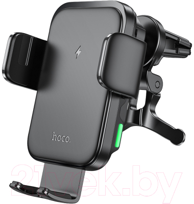 Держатель для смартфонов Hoco С беспроводной зарядкой HW10 (черный)