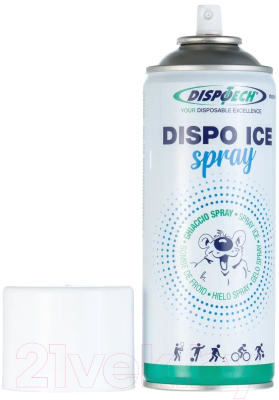 Спрей для тела Dispotech Заморозка Dispo Ice Spray охлажд. и обезбол. / SP400DISPORU24 (400мл)