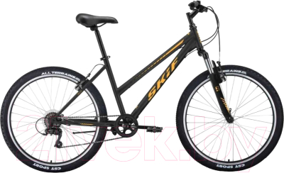 Велосипед Forward Skif Iris 27.5 2022 / IBK22OK27030 (черный/оранжевый)