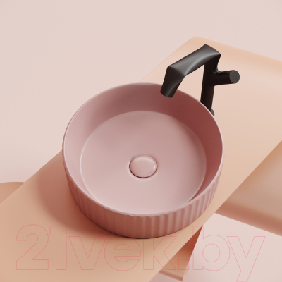 Умывальник Ceramica Nova Element CN6057MP (розовый матовый)