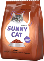 Сухой корм для кошек Sunny Cat Liver с печенью (400г) - 