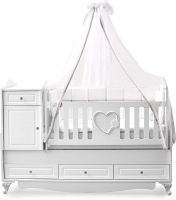 Детская кровать-трансформер Lovely Baby Kalp 170x60x118 / 18050 - 