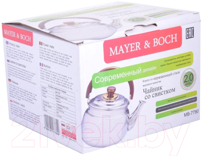 Чайник со свистком Mayer&Boch 7780