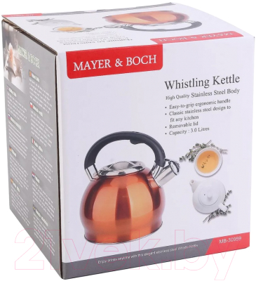 Чайник со свистком Mayer&Boch 30959