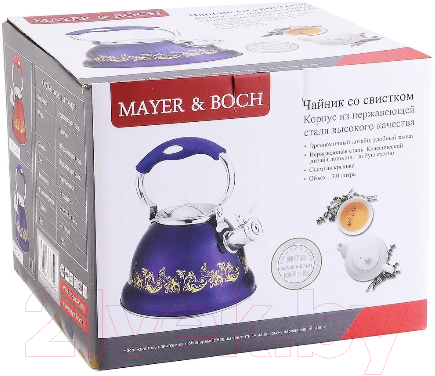 Чайник со свистком Mayer&Boch 31215