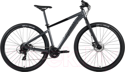 Велосипед Format 1432 29 2023 / RBK23FM29404  (черный матовый/темно-серый матовый)