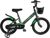 Детский велосипед Forward Nitro 16 2023 / IB3FS1129DGYXXX  (темно-серый) - 