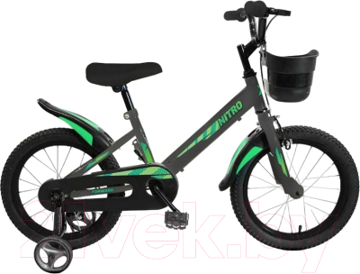 Детский велосипед Forward Nitro 16 2023 / IB3FS1129DGYXXX  (темно-серый)