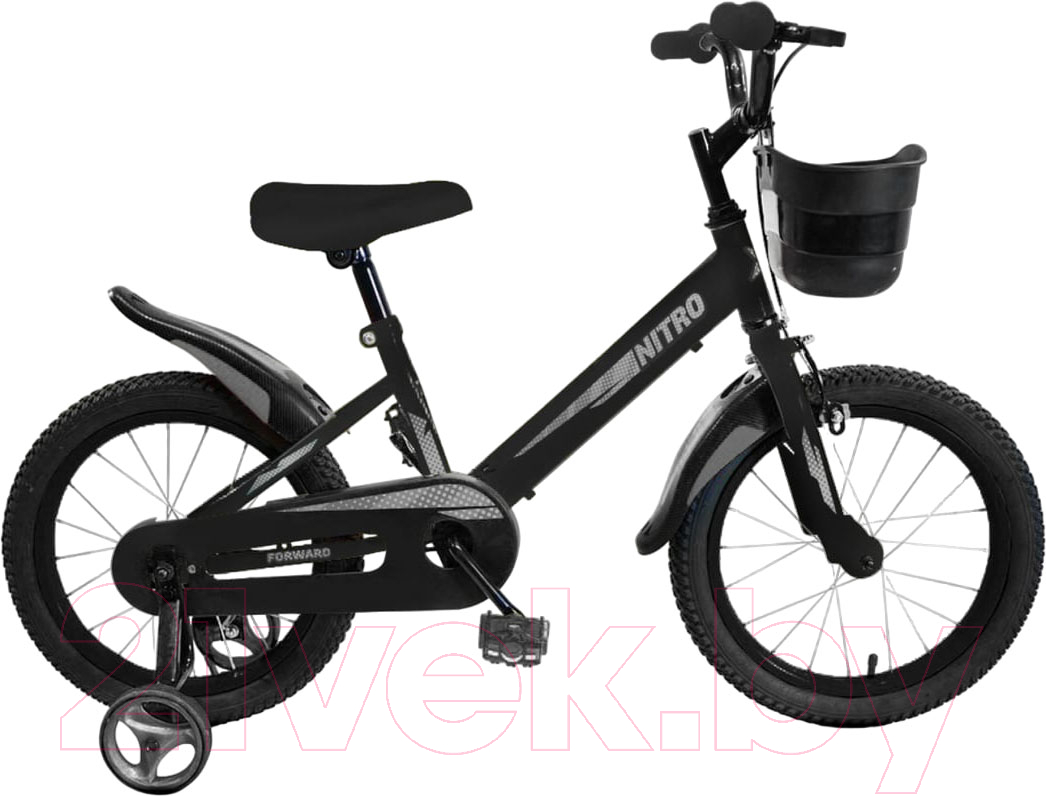 Детский велосипед Forward Nitro 16 2023 / IB3FS1129XBKXXX