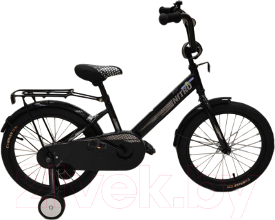 Детский велосипед Forward Nitro 18 2023 / IB3FE112AXBKXXX  (черный)