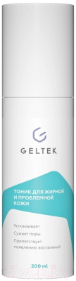 Тоник для лица Geltek Для жирной и проблемной кожи (200мл)