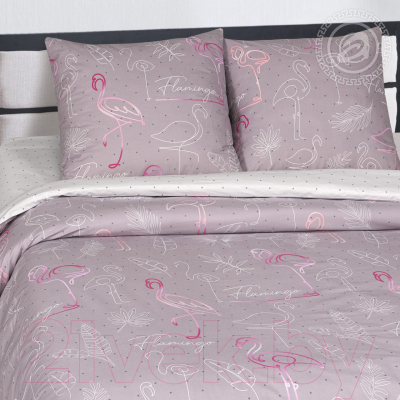 Комплект постельного белья АртПостель Фламинго 909