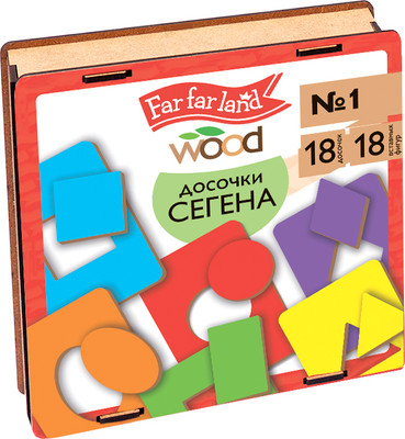 

Развивающая игра, Досочки Сегена Far Far Land Wood / 04835
