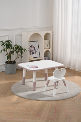 Комплект мебели с детским столом NINO Standart BS-8832P (розовый)