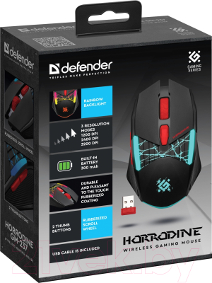 Мышь Defender Horrodine GM-237 / 52237 (черный)