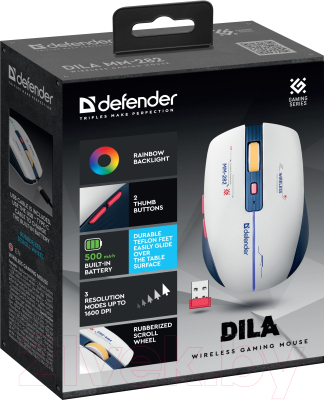 Мышь Defender Gaming Dila MM-282 / 52282