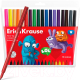 Фломастеры Erich Krause Jolly Friends Super Washable / 61832 (18цв) - 