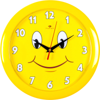 Настенные часы РУБИН Смайлик / 2323-166 (желтый) - 