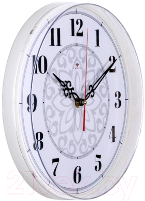 Настенные часы РУБИН Рубин / 2524-124 (белый)