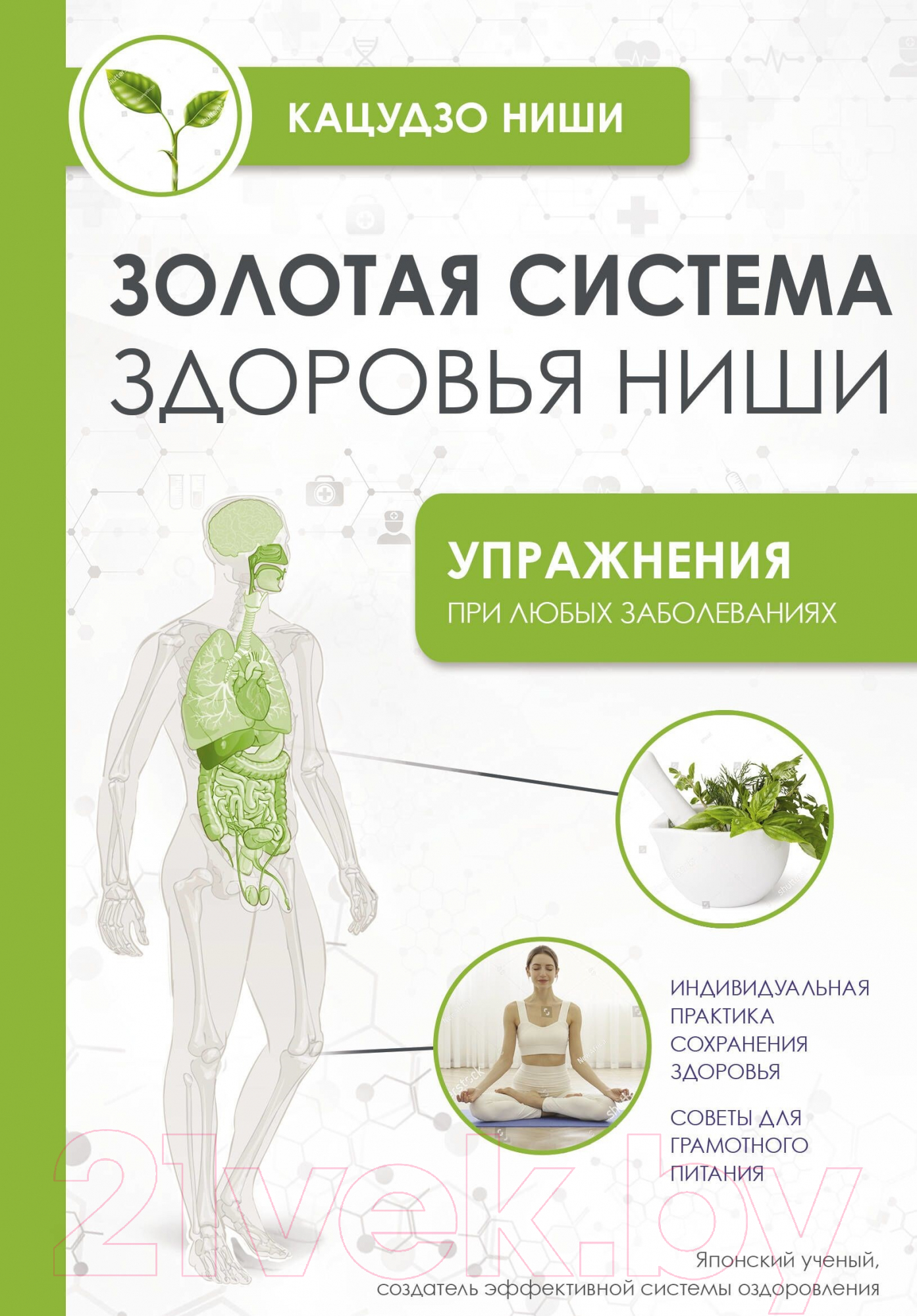 Нехудожественная книга АСТ Золотая система здоровья Ниши / 9785171585914 (Ниши К.)