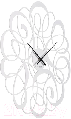 Настенные часы РУБИН Фрезия / 5017-003 (белый)