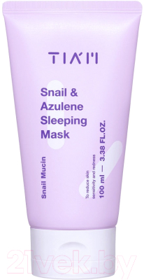 Маска для лица гелевая TIAM Snail & Azulene Sleeping Mask Ночная (100мл)