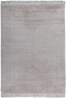 Ковер Radjab Carpet Пандора Прямоугольник 1104A / 9087RK (1x2, Light Grey/Light Grey) - 