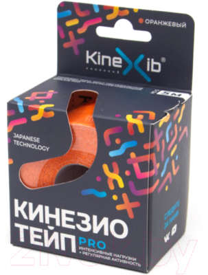 Кинезио тейп Kinexib Pro 5мx5см (оранжевый)