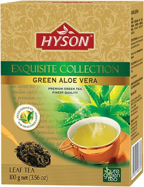 Чай листовой Hyson Алоэ Вера зеленый (100г)