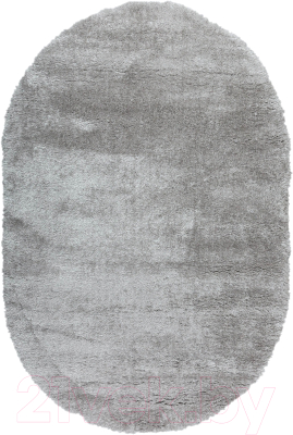 Коврик Radjab Carpet Паффи Шагги Овал 6328RK (0.8x1.5, Grey)