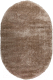 Коврик Radjab Carpet Паффи Шагги Овал P001A / 6349RK (0.8x1.5, Beige) - 