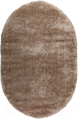 Коврик Radjab Carpet Паффи Шагги Овал P001A / 6351RK (1.2x1.8, Beige)