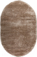 Коврик Radjab Carpet Паффи Шагги Овал P001A / 6358RK (0.8x1.5, Vizon) - 