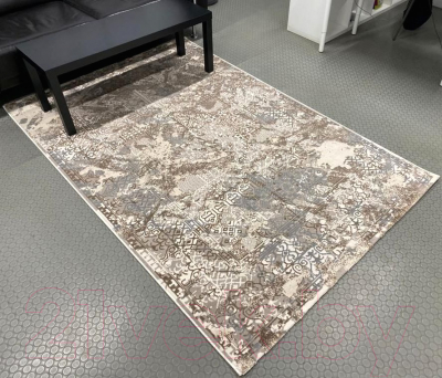 Ковер Radjab Carpet Панама Прямоугольник 8278A / 9600RK (1.6x2.3, Dark Beige/White)