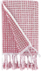 Полотенце Arya Rever 70x140 (красный/белый) - 