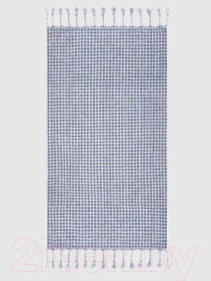 Полотенце Arya Rever 70x140 (темно-синий/белый)