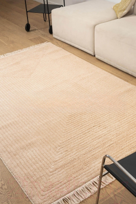 Ковер Radjab Carpet Пандора Прямоугольник 1104A / 9078RK (1x2, Champagne)