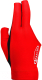 Перчатка для бильярда Kamui QuickDry 10973 (XS, красный/черный) - 